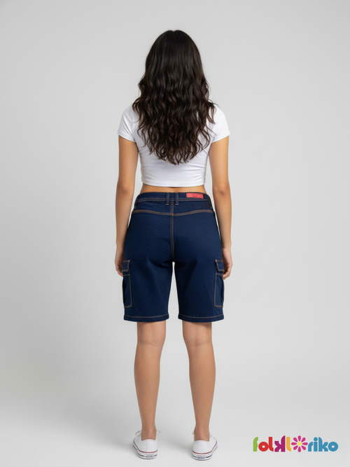 bermuda denim mujer